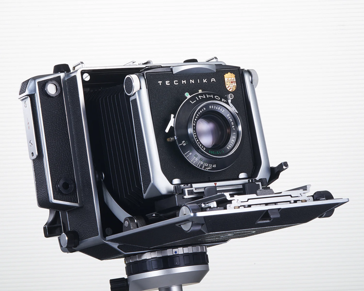 1965 Linhof Technika V 4x5 w/ Schneider 150mm f/5.6 Symmar Cammed